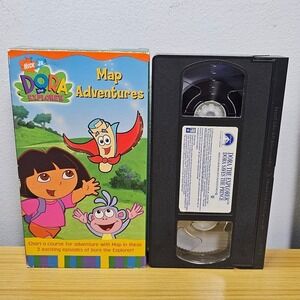 Dora the Explorer Vintage VHS Tapes Nick Jr. Nickelodeon Kids Cartoons